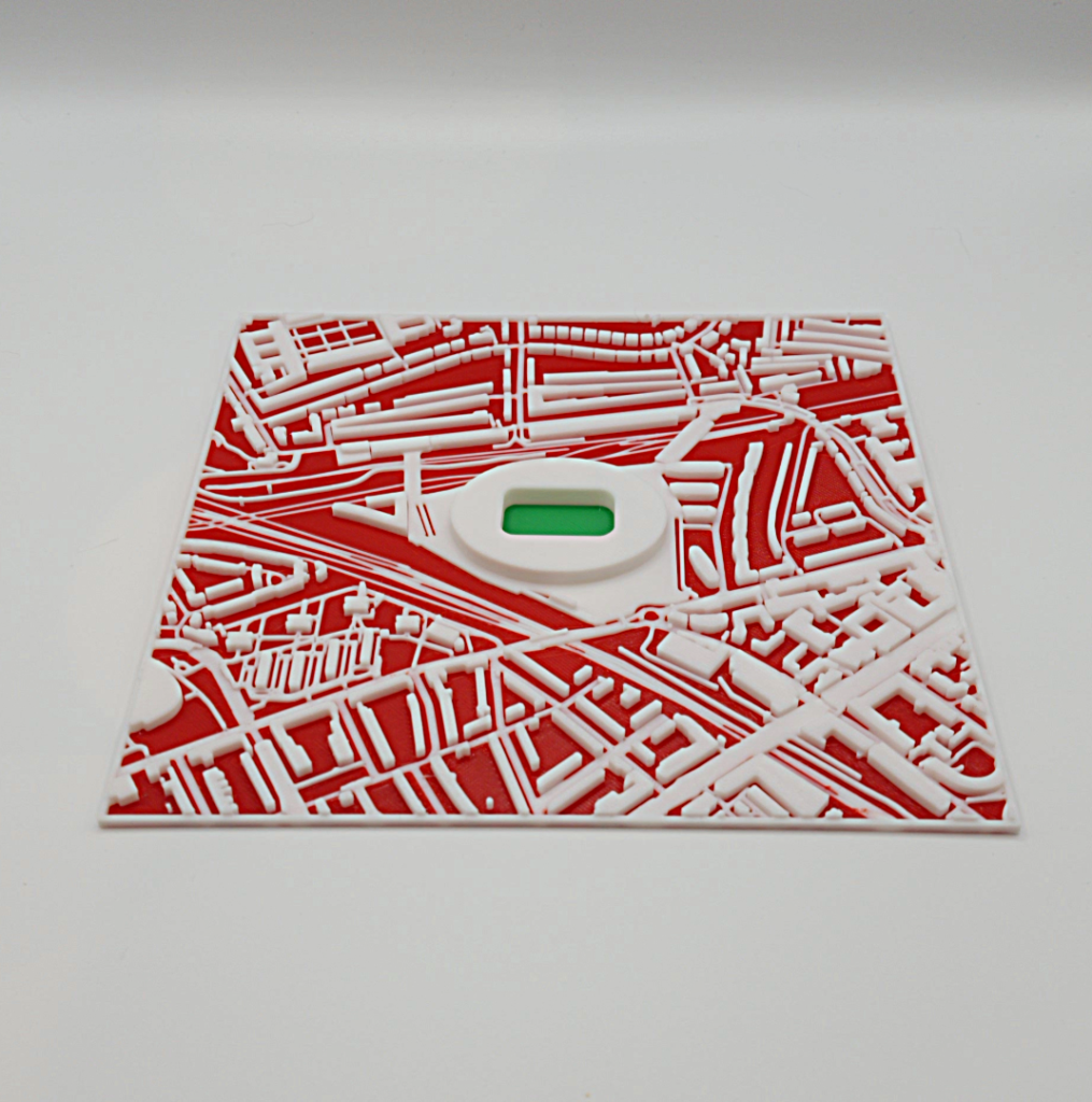 Aerial 3D Emirates Stadium