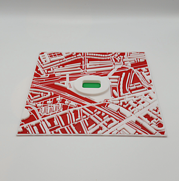 Aerial 3D Emirates Stadium