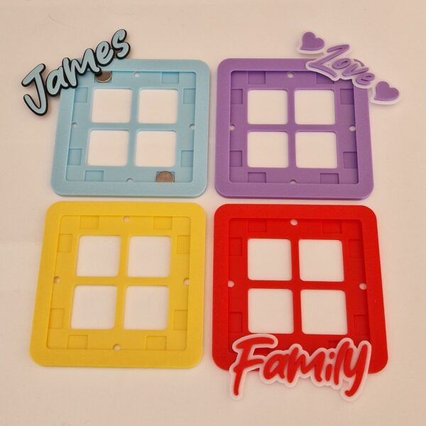Customisable Magnetic Photo Frame (2 Pack)